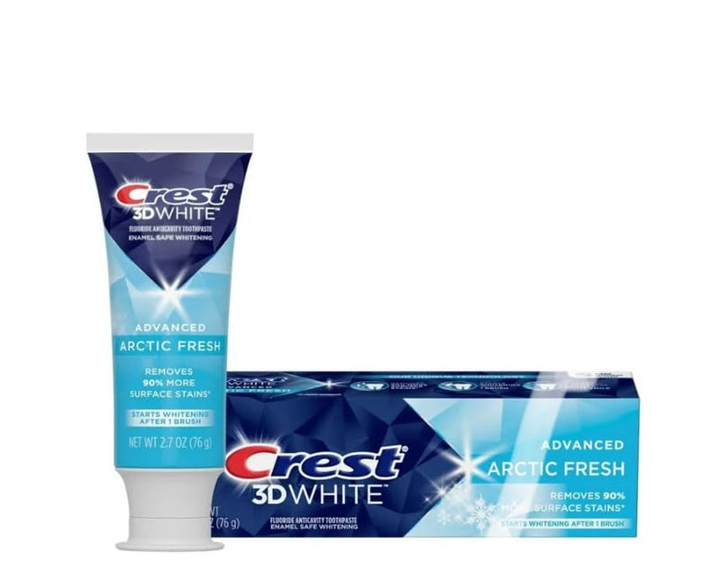 [Australia] - Crest 3D White Advanced Whitening Toothpaste, Arctic Fresh, 2.7 oz Value 2 Pack 