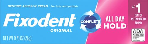 [Australia] - Fixodent Complete Original Denture Adhesive Cream, 0.75 oz 0.75 Ounce (Pack of 1) 