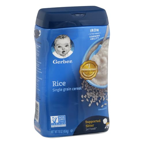 Gerber Baby Rice Cereal, 16 oz