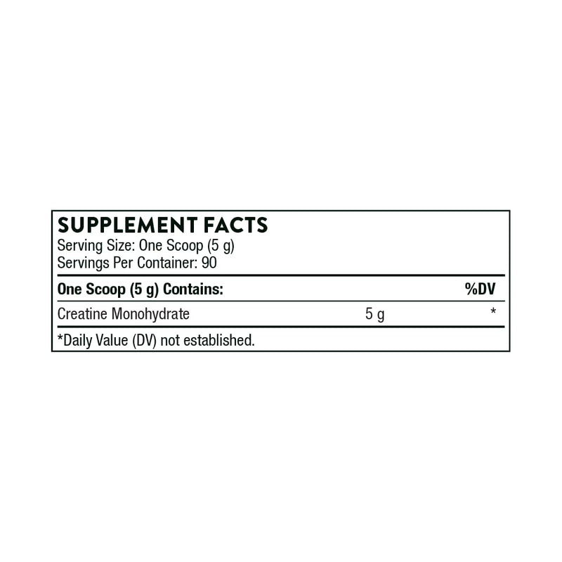 [Australia] - THORNE Creatine - Creatine Monohydrate, Amino Acid Powder - Support Muscles, Cellular Energy and Cognitive Function - Gluten-Free, Keto - NSF Certified for Sport - 16 Oz - 90 Servings 