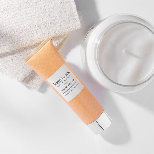 [Australia] - Aloette Hand Polish Exfoliating Hand Scrub, Buffs Away Dead Skin Cells, Exfoliates Skin, Aloe & Shea Butter, Cruelty Free, 2 Oz, Clear 