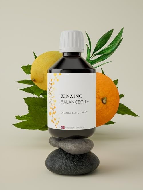 [Australia] - ZinZino BalanceOil+ fish oil with Omega-3 2478 mg, Omega-9, vitamin D3, tocopherol, DHA, EPA with olive oil grapefruit-lemon-lime flavor, 300 ml 300 ml (pack of 1) 