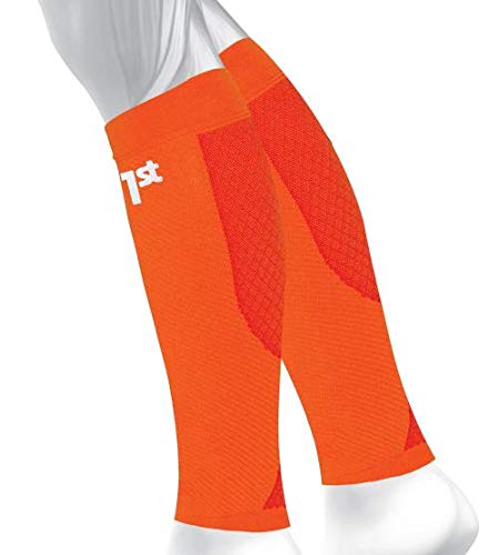[Australia] - OS1st Calf Compression Sleeves for Men & Women relieves shin splints, leg fatigue and reduces recovery time Small Grey 