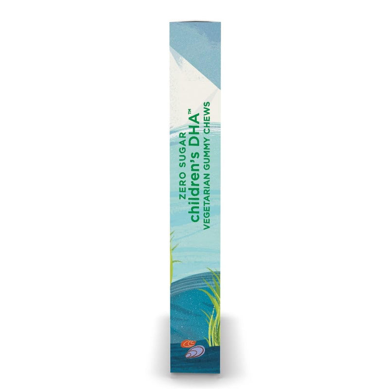 [Australia] - Nordic Naturals Zero Sugar Children’s DHA Vegetarian Gummy Chews - Passion Fruit Lemon Flavor - 30 Gummies - Vegan Algae Oil Omega-3 Supplement for Kids Brain & Cognition Support - 30 Servings 