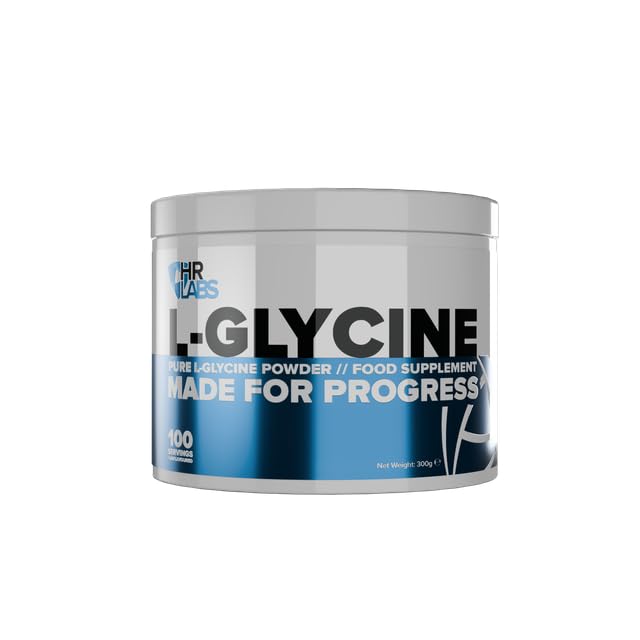 Pure L-Glycine Powder, Amino Acid, Easy Mix 100 Servings 300g Unflavoured (Pack of 2) 300g (Pack of 2)