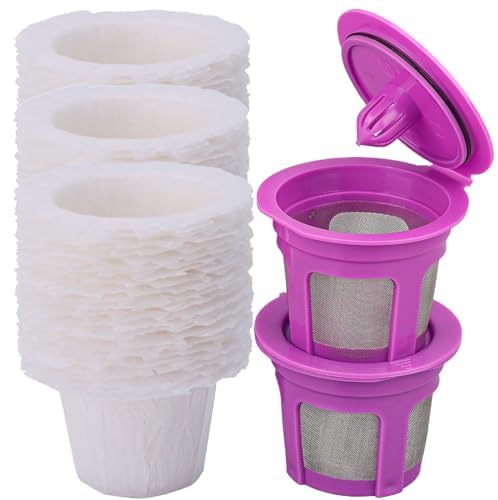 [Australia] - K Cup Filters,300 Count Disposable Coffee Paper Filters Compatible with Keurig Brewers Single Serve 1.0 and 2.0, Use with Reusable K Cup Coffee Pods Black box 300 Count 