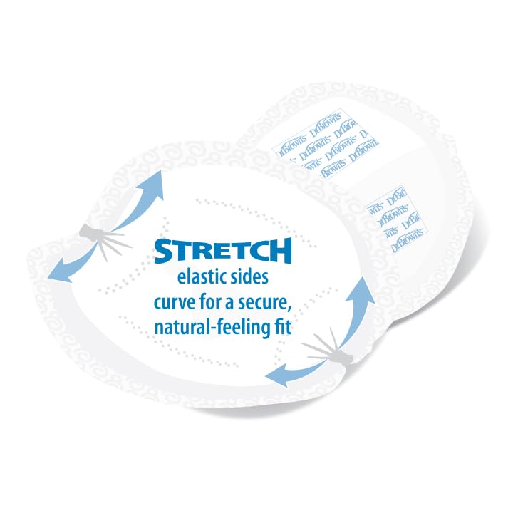 [Australia] - Dr. Brown's Disposable One-Use Absorbent Breast Pads for Breastfeeding and Leaking - 60pk 60 count 