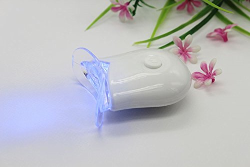 [Australia] - Teeth Whitening Accelerator Light, 6 X More Powerful LED Light, Whiten Teeth Faster - White 