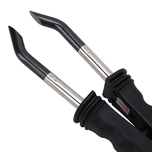 Hair Extension Bonding Iron, Professional Flat Shape Melting Tool for Salon Hair Extensions and Wigs (Black)