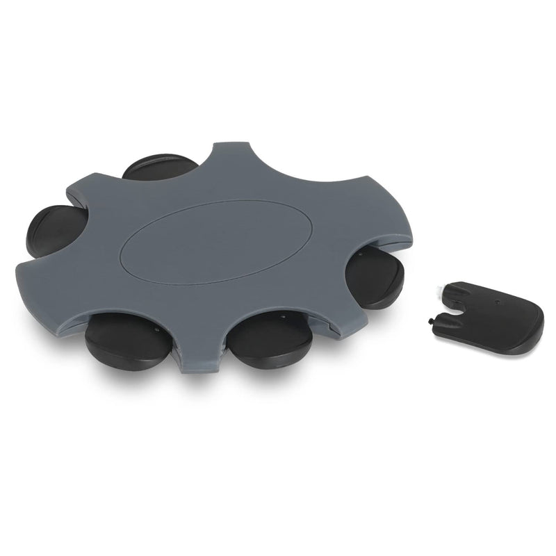 JB White 18 Pieces ProWax MiniFit Wax Guards for Hearing aids Compatible with Oticon, Bernafon, and Auditio Hearing aids, 3X disks with 6 Tools and 6 Filters, Black