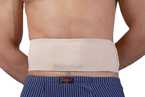 Umbilical Ventral Belt Hernia Reduction Binder With Navel Pad, Abdominal Support for men and women. Hernia support comfort band and bandage. (#2 for Waist Circumference: 29-33 inch (75-85 cm)) #2 for Waist Circumference: 29-33 inch (75-85 cm)
