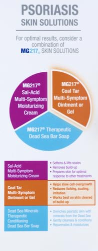 [Australia] - MG217 Multi Symptom Relief 2% Coal Tar Medicated Psoriasis Ointment oz Jar, 4 Oz 4 Ounce (Pack of 1) 