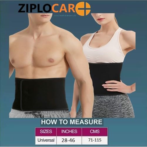 [Australia] - Premium Abdominal Binder Hernia Support Belt | Adjustable Compression Belt for Post-Surgery Recovery, Back & Abdominal Support | Breathable & Lightweight Waist Binder for Men & Women - Free Size 