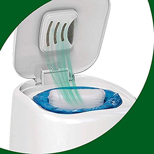 [Australia] - Green Piece® 24 Pack Overstuffed All-Natural Diaper Pail Deodorizer | Activated Charcoal Air Purifier Compatible with Diaper Pails, Shoe Closets, Trash Cans, Pets - Made in The USA by Green Piece 24 Count (Pack of 1) 