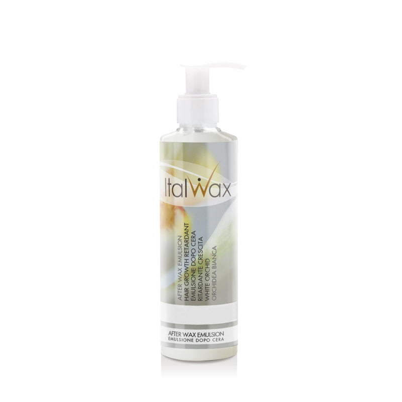 [Australia] - Italwax After Wax Care Lotion - 250ml - Hair Growth Retarder - White Orchid - Moisturizing and removes wax residue 