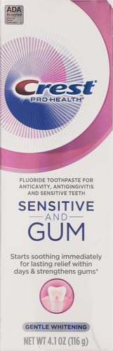 [Australia] - Crest Pro-Health Gum and Sensitivity, Sensitive Toothpaste, Gentle Whitening, 4.1 oz Mint 4.1 Ounce (Pack of 1) 