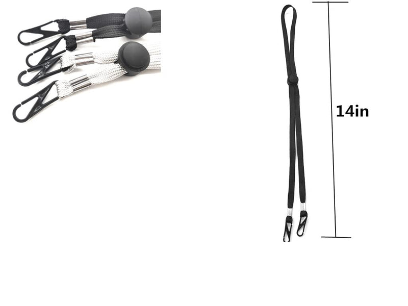 [Australia] - Xianglangsuccess6 Pieces Hat/Visor Sling, Strap Buckle Adjustable, Chin Strap, Detachable Sun hat Strap, with Spring Cord Buckle 