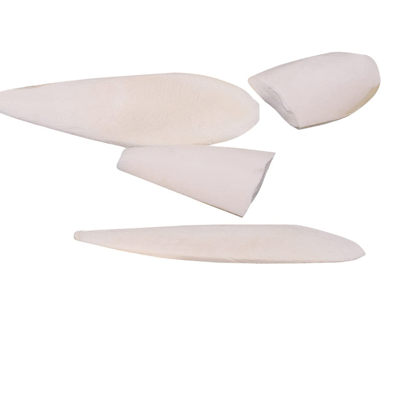 Afkengung 3 Pieces Cuttlebone Natural Cuttlebone Calcium Block for Birds Parakeets Reptiles Turtles Grindable Powder Feeding Natural Calcium Supply Improve Pet Immunity Each 5.5-6.5 Inch - PawsPlanet Australia