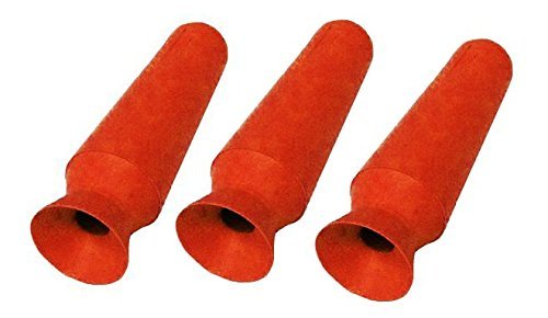 [Australia] - DMV Scleral Cup Large Contact Lens Handler -3 Pack - Inserts and Removes Scleral Contact Lenses and Prosthetic Eyes (Orange) Orange 