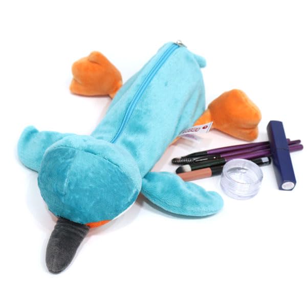NICI kingfisher Cosmetic Bag, For women, Ladies Figure case, Lip case, for Makeup and Essentials, Animal Figure Bag, Daily Cosmetic Bag