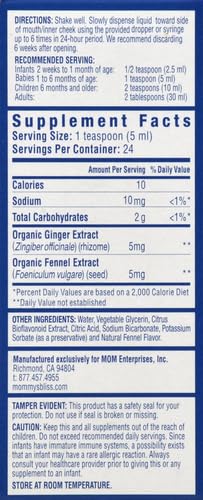 [Australia] - Mommy's Bliss Gripe Water, Liquid, 4-ounce bottle 4 Fl Oz (Pack of 1) 