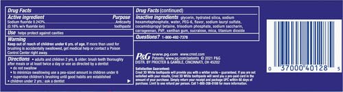 [Australia] - Crest 3D White, Whitening Toothpaste Glamorous White, 4.1 oz Unflavored 4.1 Ounce (Pack of 1) 