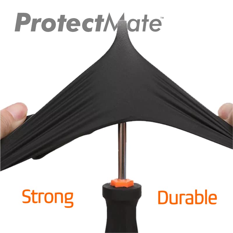 [Australia] - Black Nitrile Gloves- Industrial Strength, 5 mil Thickness, Gloves Disposable Latex Free, Food-Prep Disposable Gloves- Ideal for BBQ, Barber, Cleaning- Large (Box of 100) Large (Box of 100) Black 