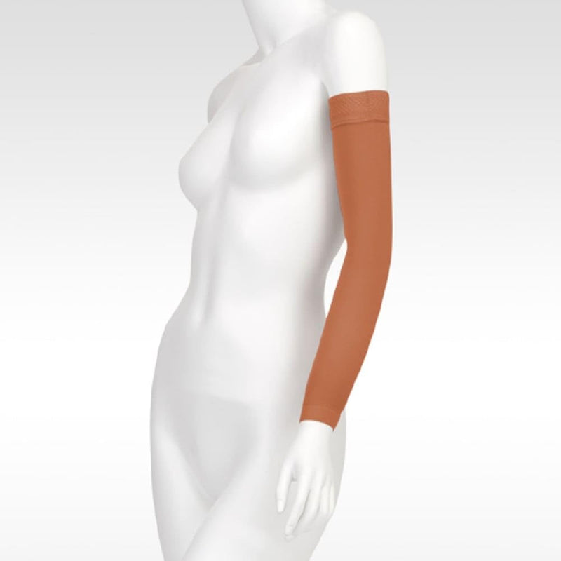 [Australia] - Juzo Soft 2000 15-20mmhg Max Armsleeve with Silicone Top Band for Women Beige 3 (III) Max 