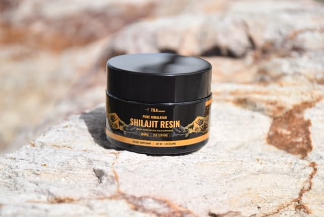 [Australia] - Organic Pure Himalayan Shilajit Resin, Natural Supplement for Men & Women Over 85 Trace Minerals, Fulvic Acid and Humic Acid Vegan Gluten Free Non-GMO - 600 mg - 30g Jar 