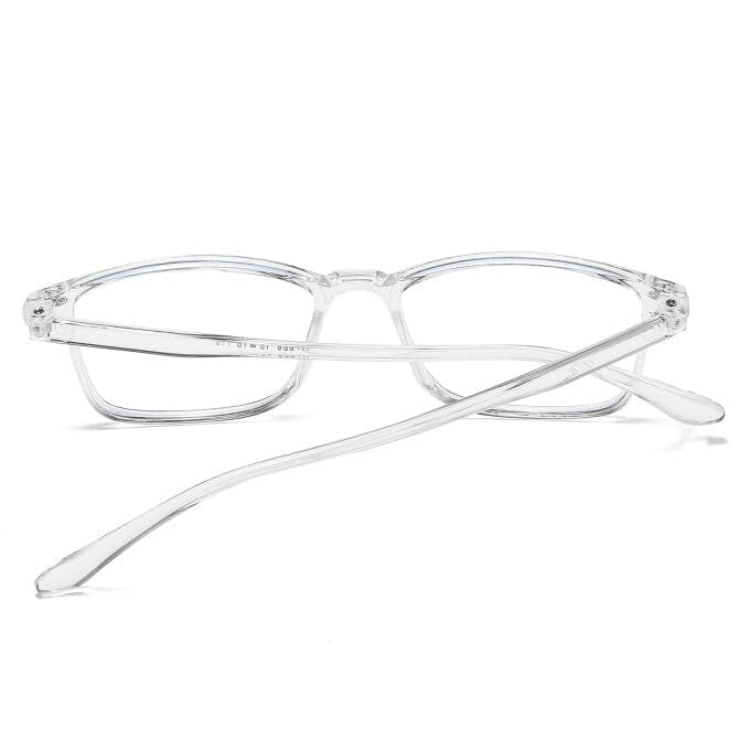 [Australia] - Suertree Blue Light Filter Distance Glasses Lightweight Myopia Glasses Fashion Myopia Glasses for Women Men Clear -1.5 Diopters -1.5x 