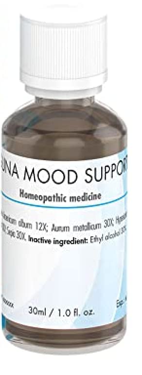 Guna Mood Support Natural Homeopathic Remedy to Relieve Stress, Mild Restlessness and Help with Relaxation - 1 Ounce