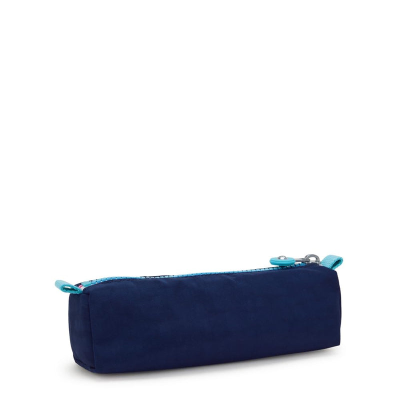 Kipling Women's Freedom Pencil Pouch, Small, Zipped, Water-Resistant, Pen Case 8.75''L x 2.5''H x 2.5''D Resort Navy
