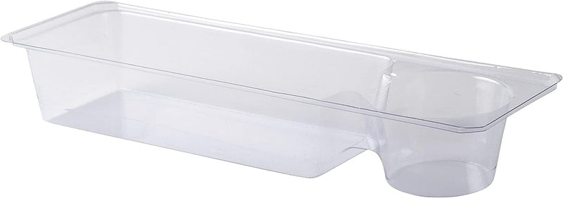[Australia] - HealthSmart Walker Storage Basket with Cup Holder and Insert Tray, No Tools Needed, White, 16 x 5.5 x 7, Walker Accessories Walker Basket Only (Pack of 1) 