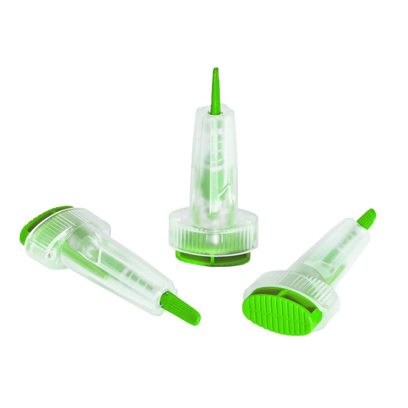 [Australia] - 200 Count: ONE-CARE Opti Safety Lancets, Top Button Activated, 30G x 1.5mm, Auto-Retractable, Sterile, Single Use, Ideal for Blood Testing, Ultra-Thin for Comfort 