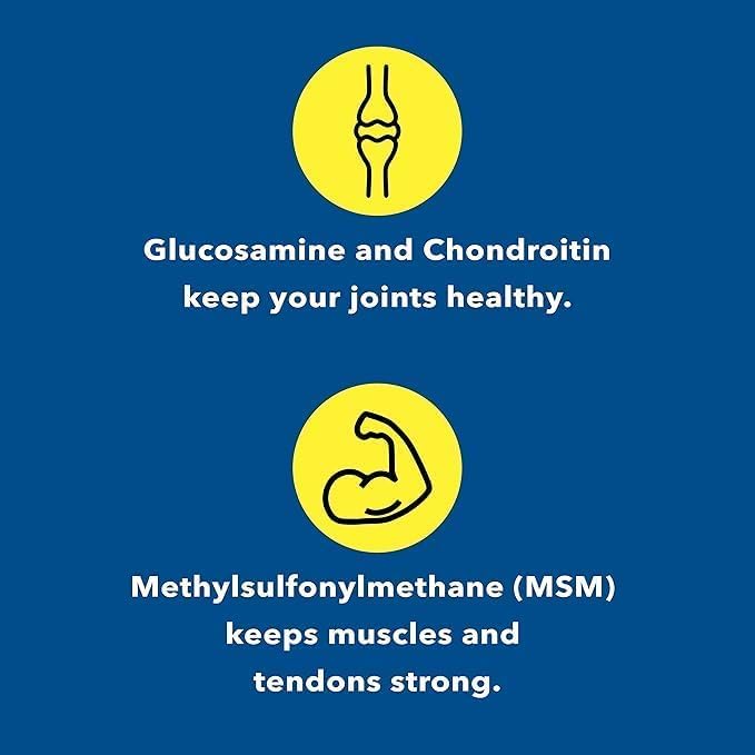 [Australia] - Advanced Mobility & Flexibility Support Formula with Glucosamine, Chondroitin & MSM – 240 Capsules for Active Lifestyles & Daily Wellness 