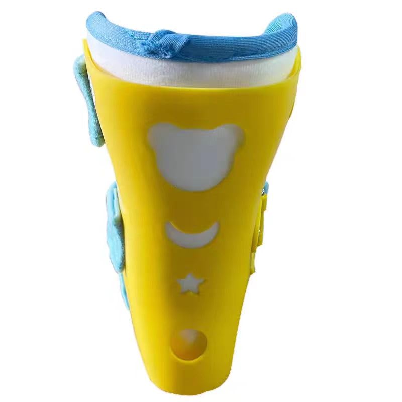 [Australia] - Pediatric AFO Kids Ankle Foot Brace Drop Foot Splint for Child Toddler Ankle Foot Orthosis Night Splint (Right Foot, Large) Right Foot 