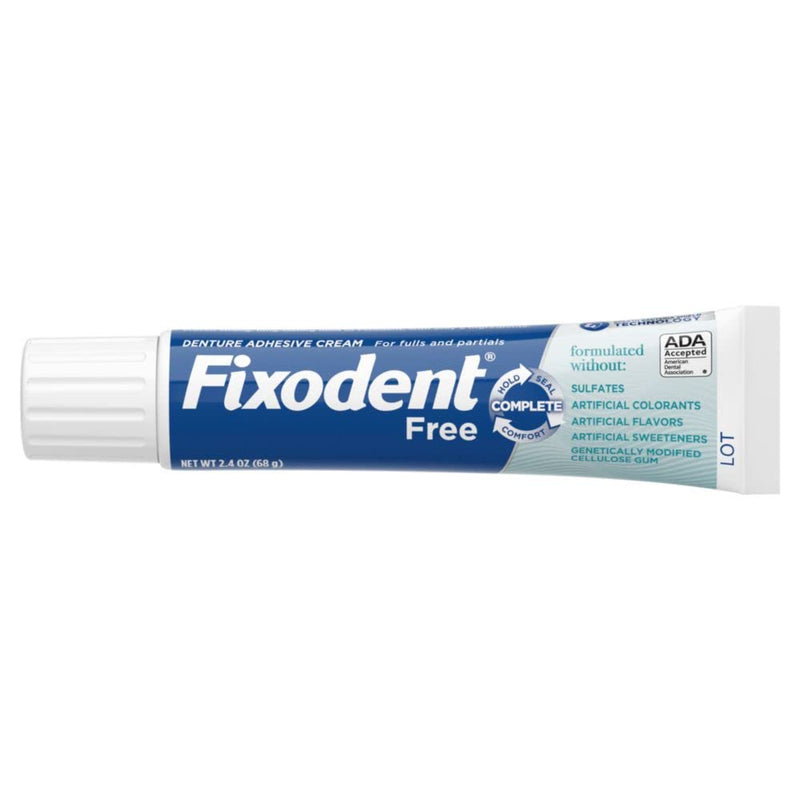 [Australia] - Fixodent Complete Free Denture Adhesive Cream 2.4 Oz 
