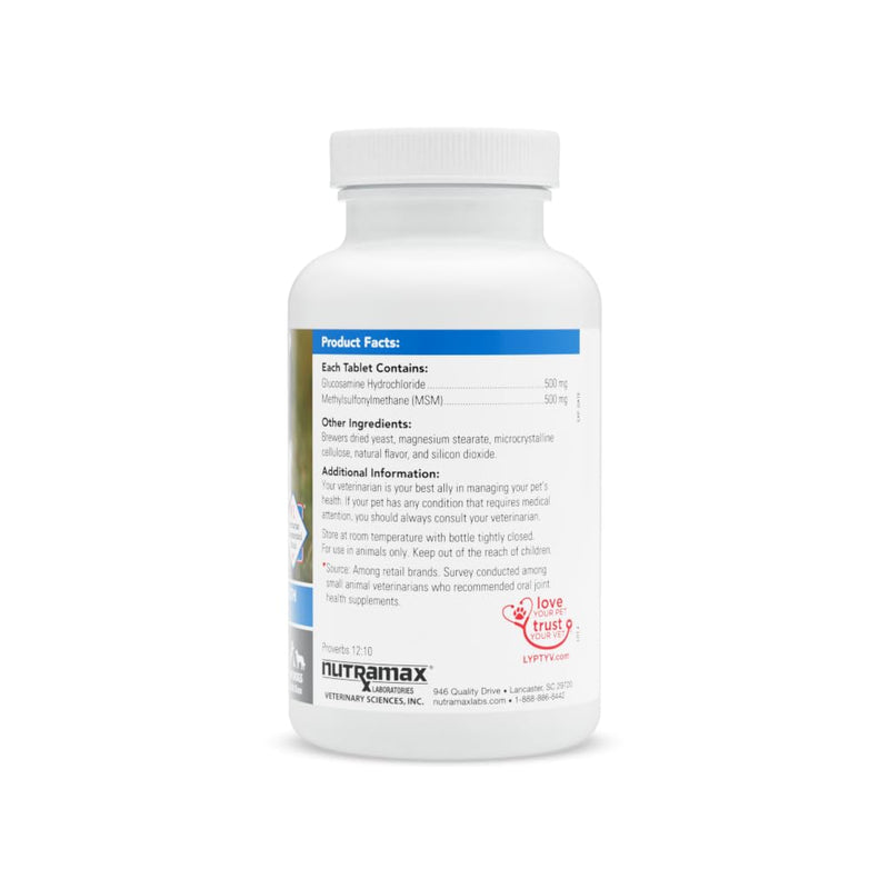 Nutramax Cosequin Standard Strength Joint Health Supplement for Dogs, with Glucosamine and MSM, 75 Chewable Tablets (Pack of 2) 75Count (Pack of 2) - PawsPlanet Australia