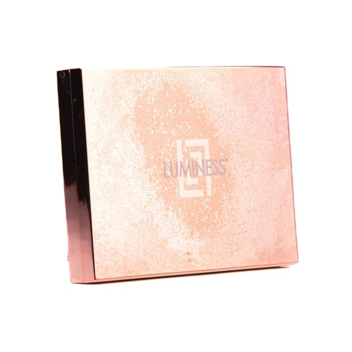 [Australia] - LUMINESS Face Time Essentials Face Palette - Includes Bronzer, Blush, Highlighter, Face Powder and 6 Eyeshadows - Highly Pigmented, Long-Wearing Makeup Palette - Silky Smooth, Easy to Blend 