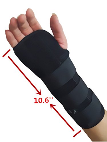 [Australia] - Rousu Medi Forearm and Wrist Support Splint Brace Forearm Immobilizer Brace Wrist Splint (Right hand) Right hand 