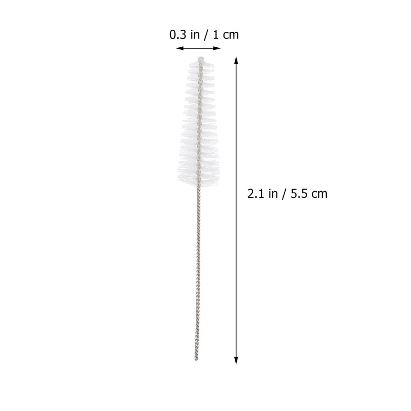 5 Pieces Nylon Cleaning Rod for Hearing Aids Cleaning Brush for Hearing Aids Ear Piece Cleaner Accessories Cleaning Set