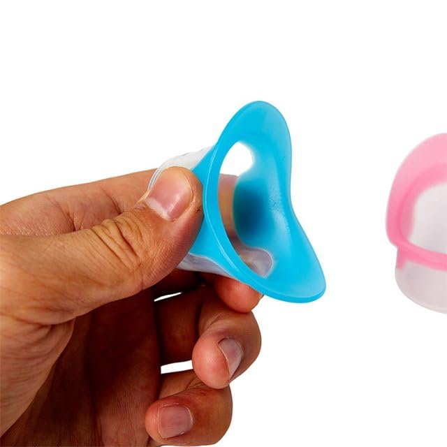 [Australia] - 2 Pcs Blue&Pink Eye Wash Cups Eyes Wash Kit Bath Kit Silicone Eyelash Lid Care for Tired Dry Eyes Effective Eye Cleaner Solution with Storage Container Soothing Tired 