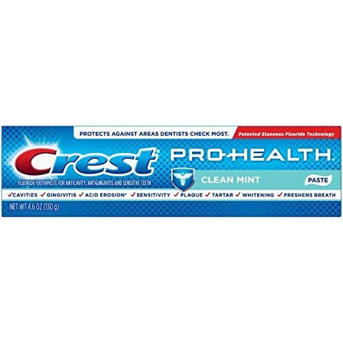 Crest Pro-Health Toothpaste, Clean Mint 4.6 oz (Pack of 2)