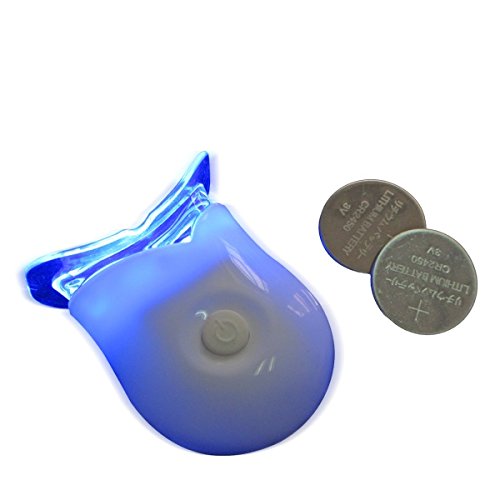 [Australia] - Teeth Whitening Accelerator Light, 6 X More Powerful LED Light, Whiten Teeth Faster - White 