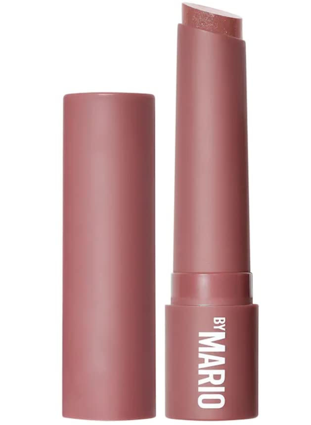 MAKEUP BY MARIO MoistureGlow™ Plumping Lip Serum (Mauve Glow), 0.08 Ounce (ZMWP391) Mauve Glow 1 Count (Pack of 1)