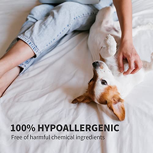 HYPONIC Hypoallergenic Premium Dog Shampoo - Deodorizing, Sensitive Skin, Detangling (All Breeds_unscented (10.1 oz)) All Breeds_unscented (10.1 oz) - PawsPlanet Australia