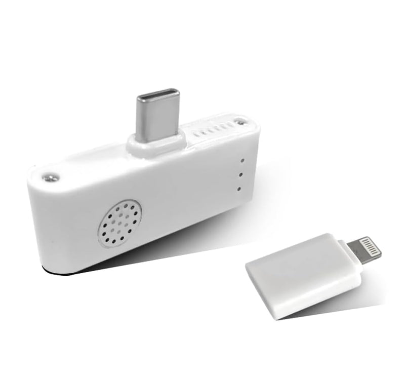 Reflex Portable mini High-Accuracy USB Breathalyzer | Single Sensor | Compatible with iOS and Android Devices | Personal Use & Home (USB-C Connector with Adapter for Older iPhone)