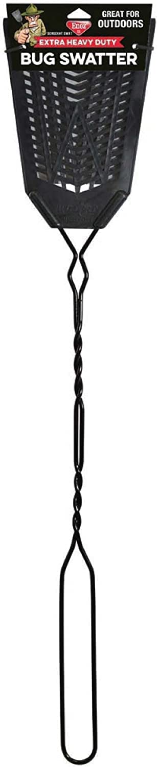 [Australia] - Enoz Sergeant Swat Bug Swatter - 3 Pack - Heavy Ultra Duty Manufactured Flyswatter - Environmentally Conscious, Effective, and Inexpensive Method to Control Flying Insects Pack of 3 