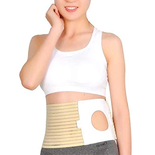 [Australia] - Ostomy Belt Colostomy Belt (Hole 3.14") Medical Stoma Support Ostomy Hernia Belt Ostomy Hernia Belt Stomach Truss Binder with Compression Support (XL: 45.28''-49.21'') X-Large (Pack of 1) 
