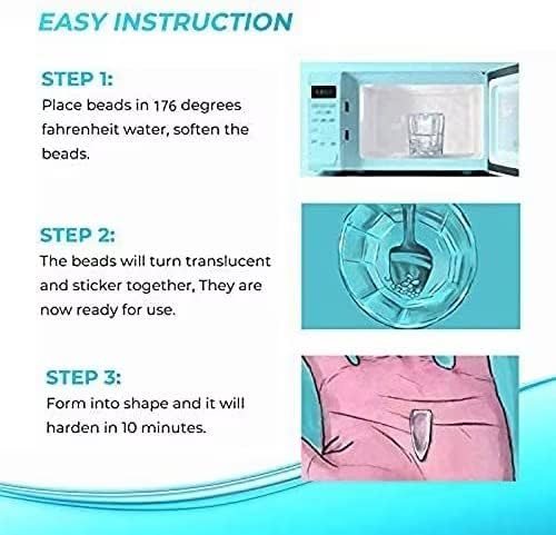 [Australia] - Fake Tooth Repair Kit-Thermal Beads for Filling Fix The Missing and Broken Tooth or Adhesive The Denture Fake Teeth 